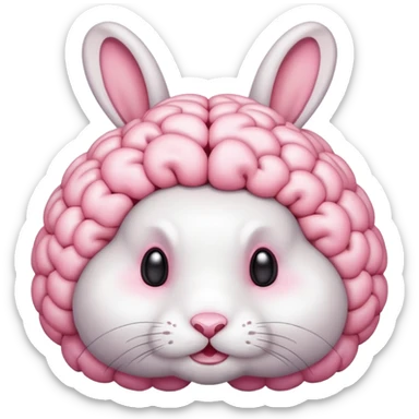 Beyni patlayan tavşan  sticker