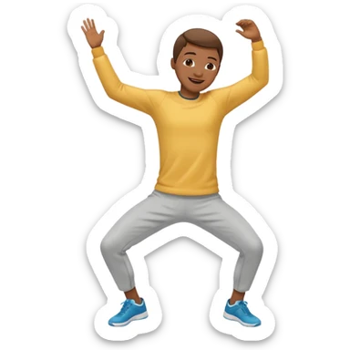 Dab dance sticker