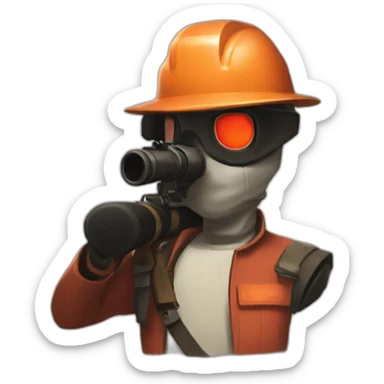 pyro tf2 sticker