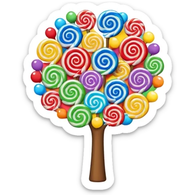 Lollipop Tree sticker