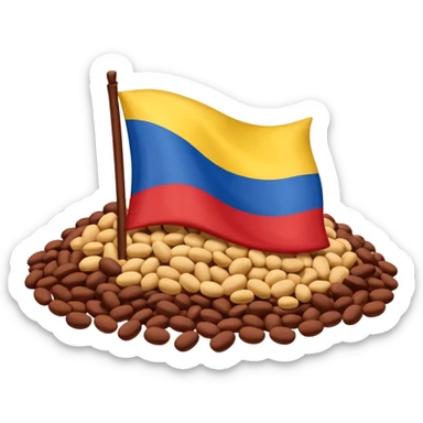 no, I need the beans and the colombian flag sticker