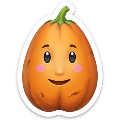 sweet potato sticker