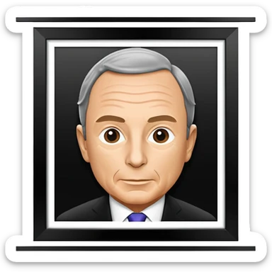 black bloomberg news sticker