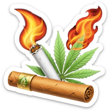 Spliff sticker