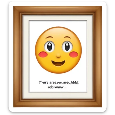 gablot with sentence: od wersów  sticker