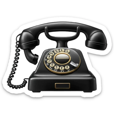 telephone sticker