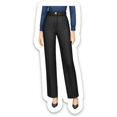 fashion trouser sticker