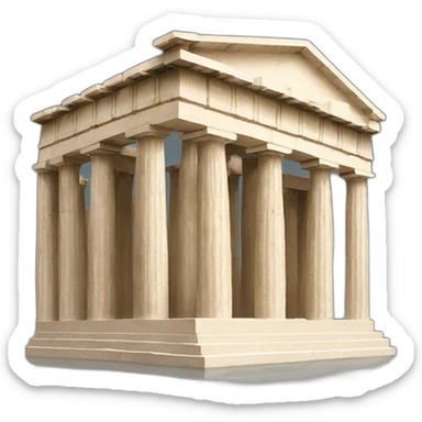 Parthenon sticker