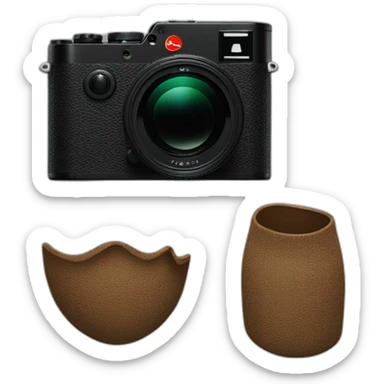 Black Leica q3 sticker