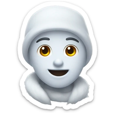 Boneco de neve sticker