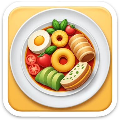 create some food emojis that everyon usualy has basic sticker