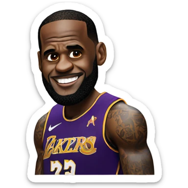 lebron james sticker