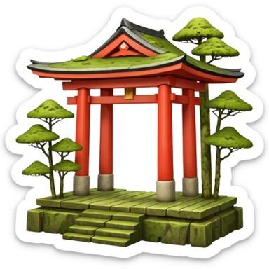Shinto Shrine sticker