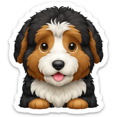 Bernedoodle sticker