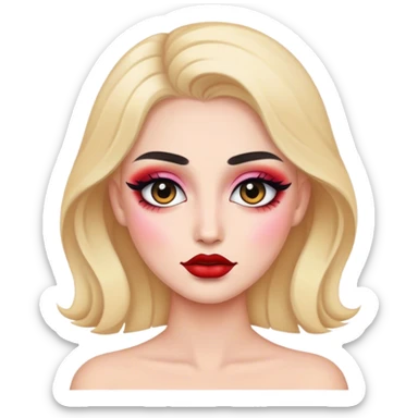 Makeup sticker