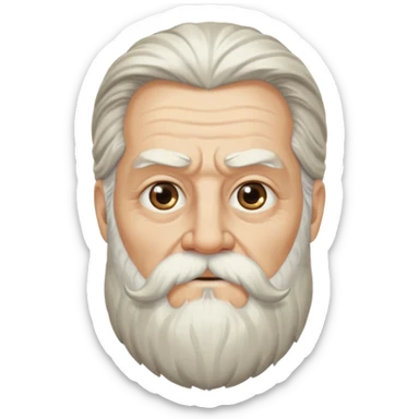 Norse mythology odin one eye sticker