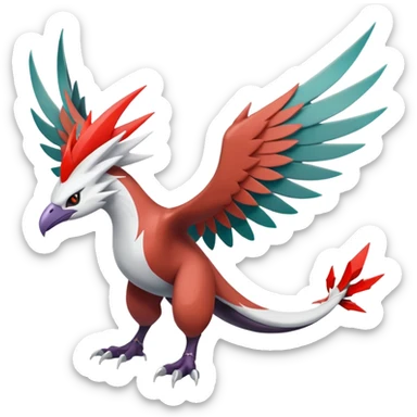 Latias-Silvally-Noivern-Fusion (full body) sticker