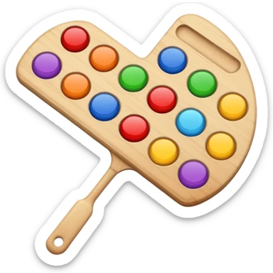 paleta de colores sticker