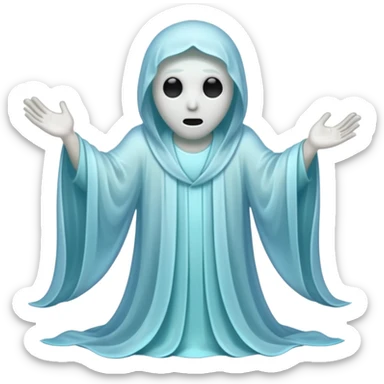 Dead ghost sticker