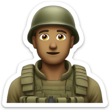 soldier who has seen some crap in his time who is old yes sticker