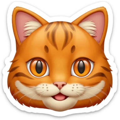 cool garfield cat sticker
