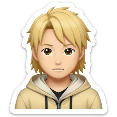 kaminari and jirou form mha sticker