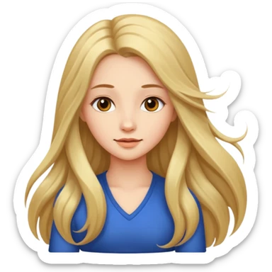 دختر زیبا sticker