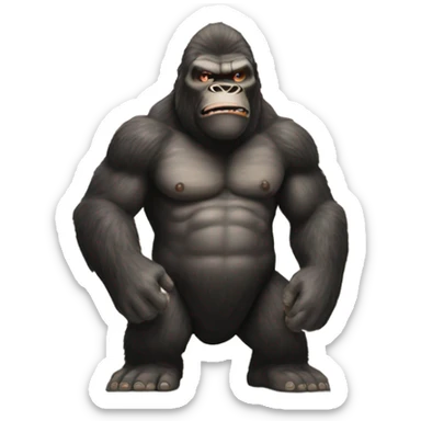 King Kong in japan sticker