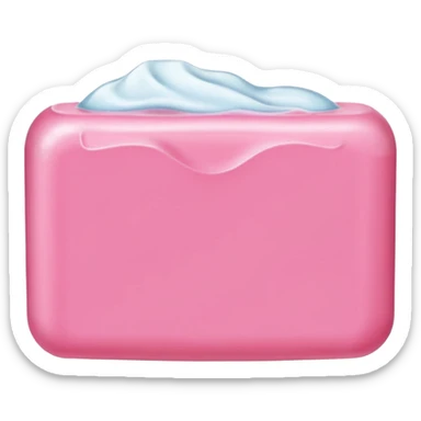 pink soap sticker