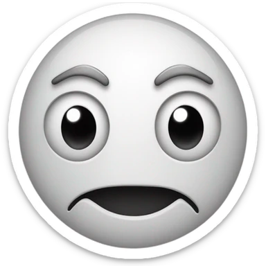 face with evil grin and X in place of eye sticker