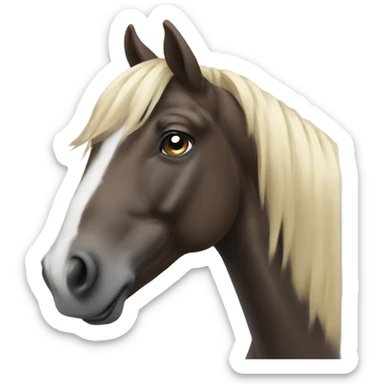 horsing around sticker