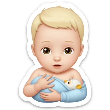 Bebe recem nascido sticker