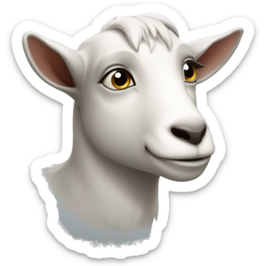 The little goat sticker