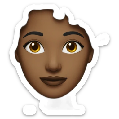 beatiful woman sticker