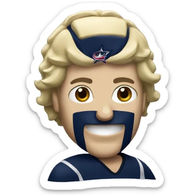 Columbus blue jackets stinger sticker