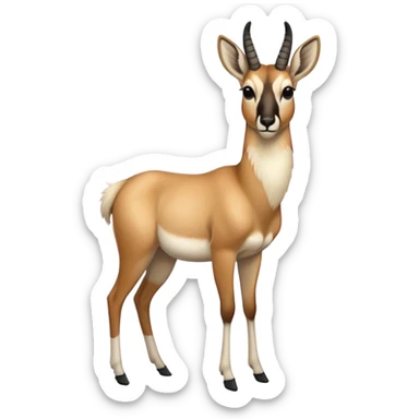 Baja California Pronghorn Doe sticker