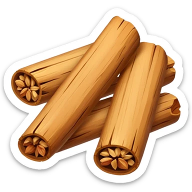 3 sandalwood chips sticker