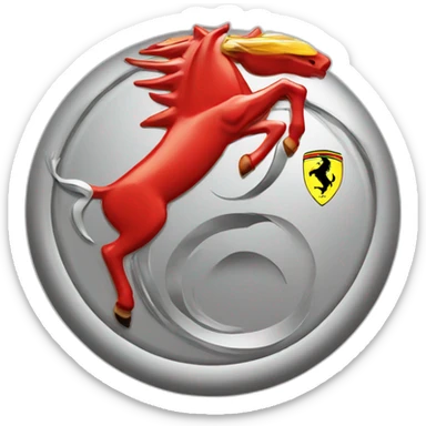 Logo-Ferrari sticker