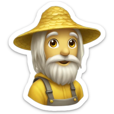 apiculture du petit moulin sticker