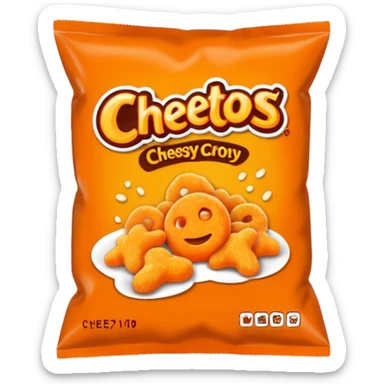 Cheetos sticker