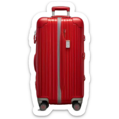 One Rimowa red Essential Cabin luggage sticker