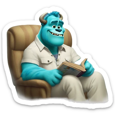 Sulley Read more: https://www.tuko.co.ke/facts-lifehacks/tv-movies/498636-12-famous-blue-cartoon-characters-check-out/ sticker