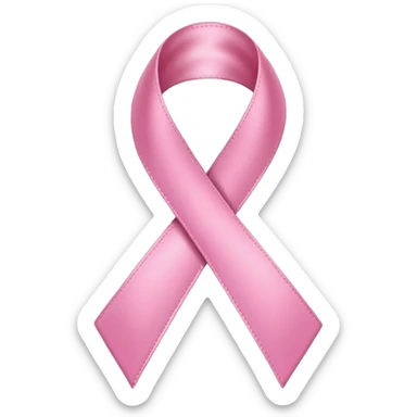 pink ribbon sticker