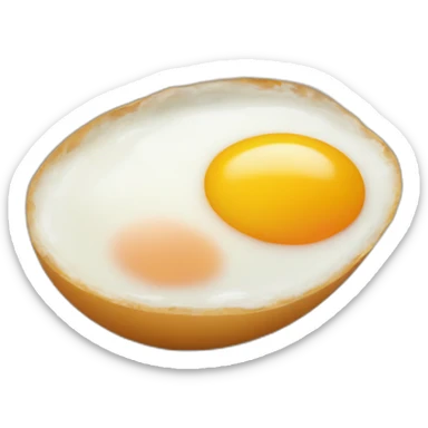 Oeuf au plat sticker