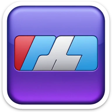 Logo M of bmw motorsport sticker