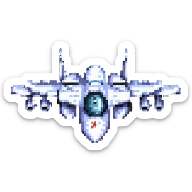 fighter jet sticker