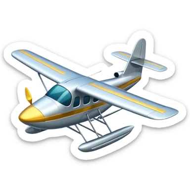 seaplane sticker