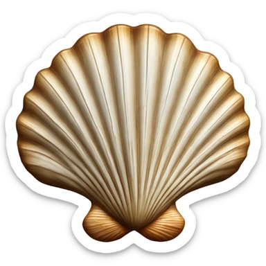 Shell camino santiago sticker