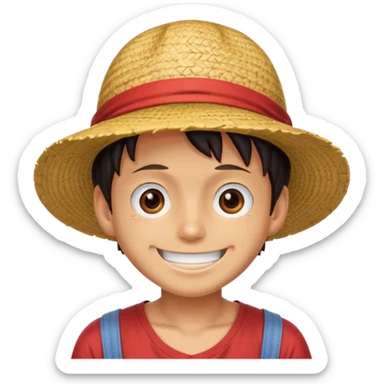 Luffy sticker