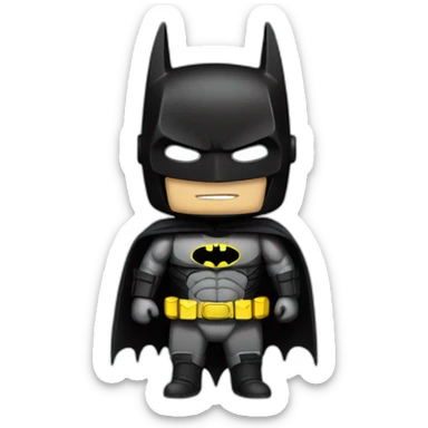 Robit pattention batman logo sticker
